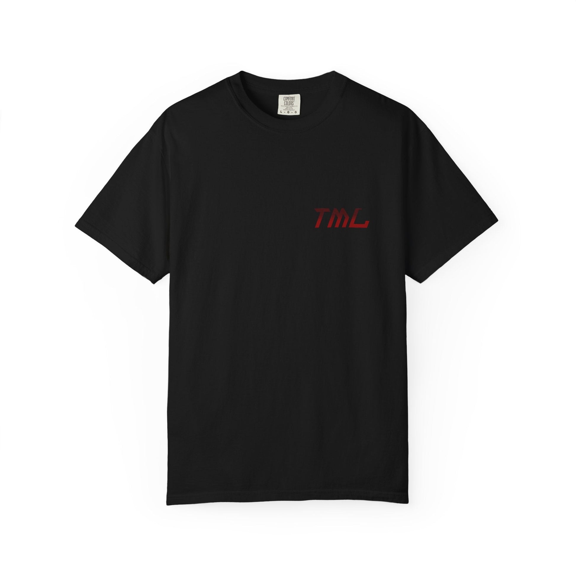Black Mind Blown T-Shirt - Unisex Garment - Dyed - The Mushroom Lounge