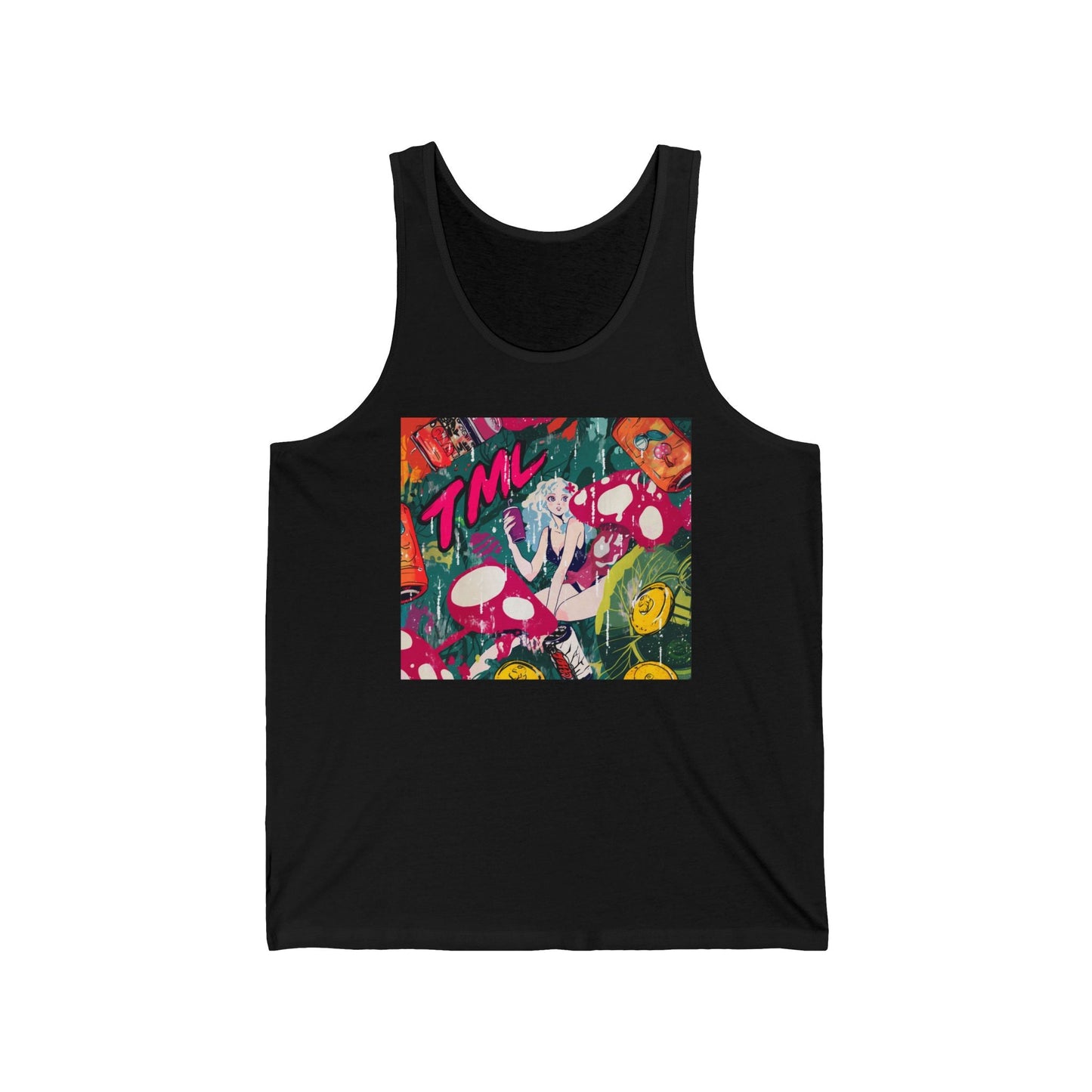 Lady lost N Drink - retro T-Shirt - The Mushroom Lounge