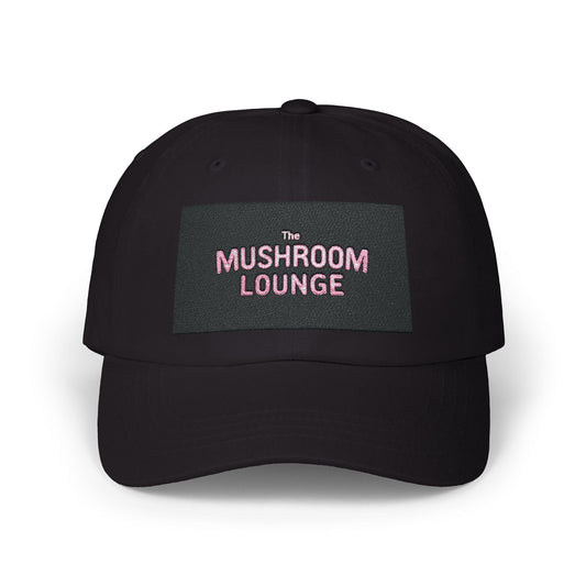Mushroom Lounge Dad Hat Fungi - Inspired Casual Fashion, Nature - Inspired Dad Cap, Trendy Outdoor Adventure Hat, Unique Mushroom Design - The Mushroom Lounge