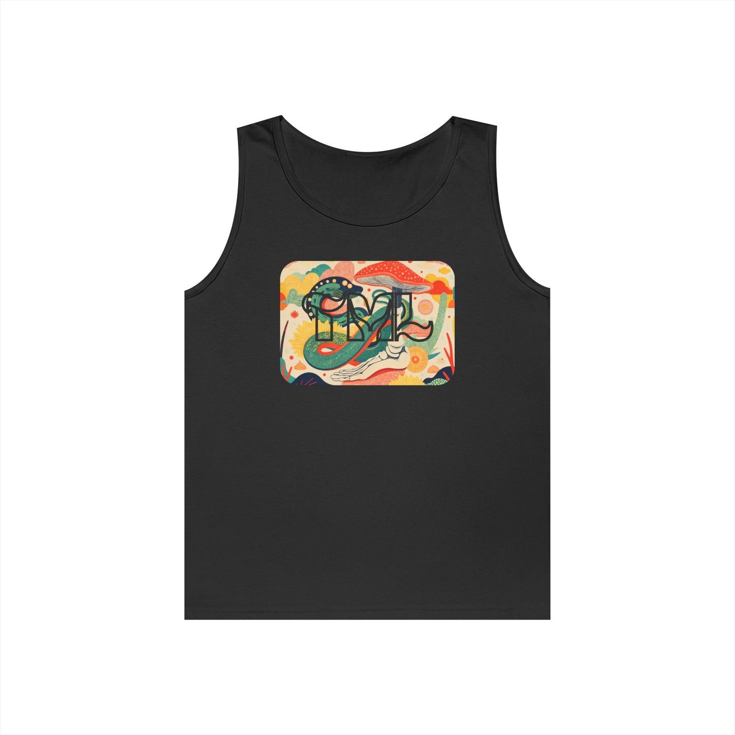 "Spores & Serpents" Tank - The Mushroom Lounge