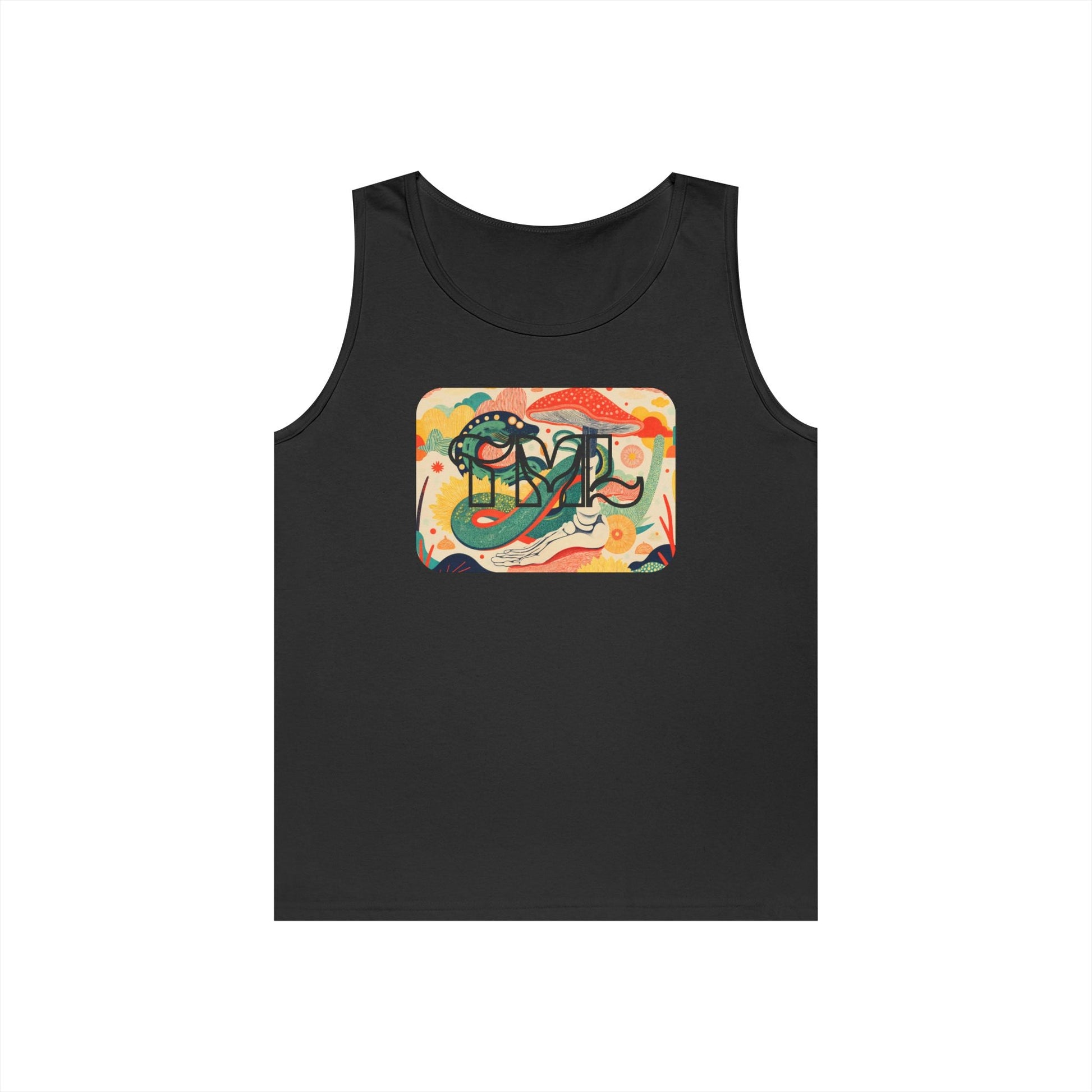 "Spores & Serpents" Tank - The Mushroom Lounge