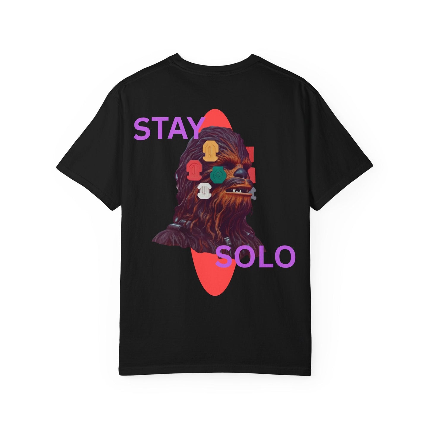 Stay Solo Chewie - Heavy T-shirt - The Mushroom Lounge