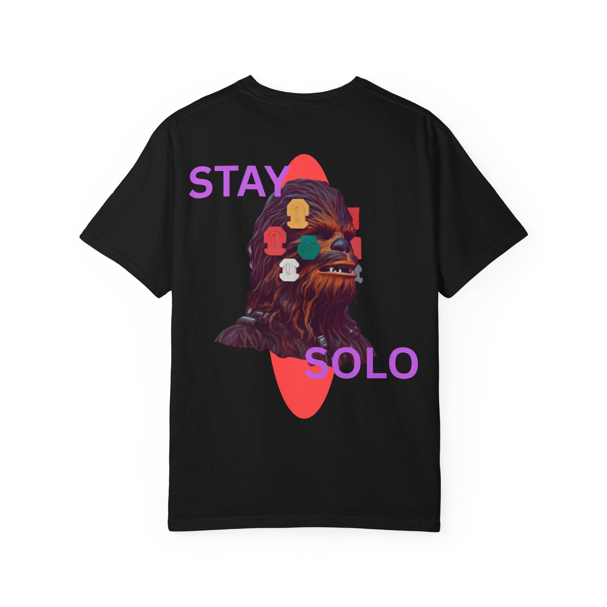 Stay Solo Chewie - Heavy T-shirt - The Mushroom Lounge