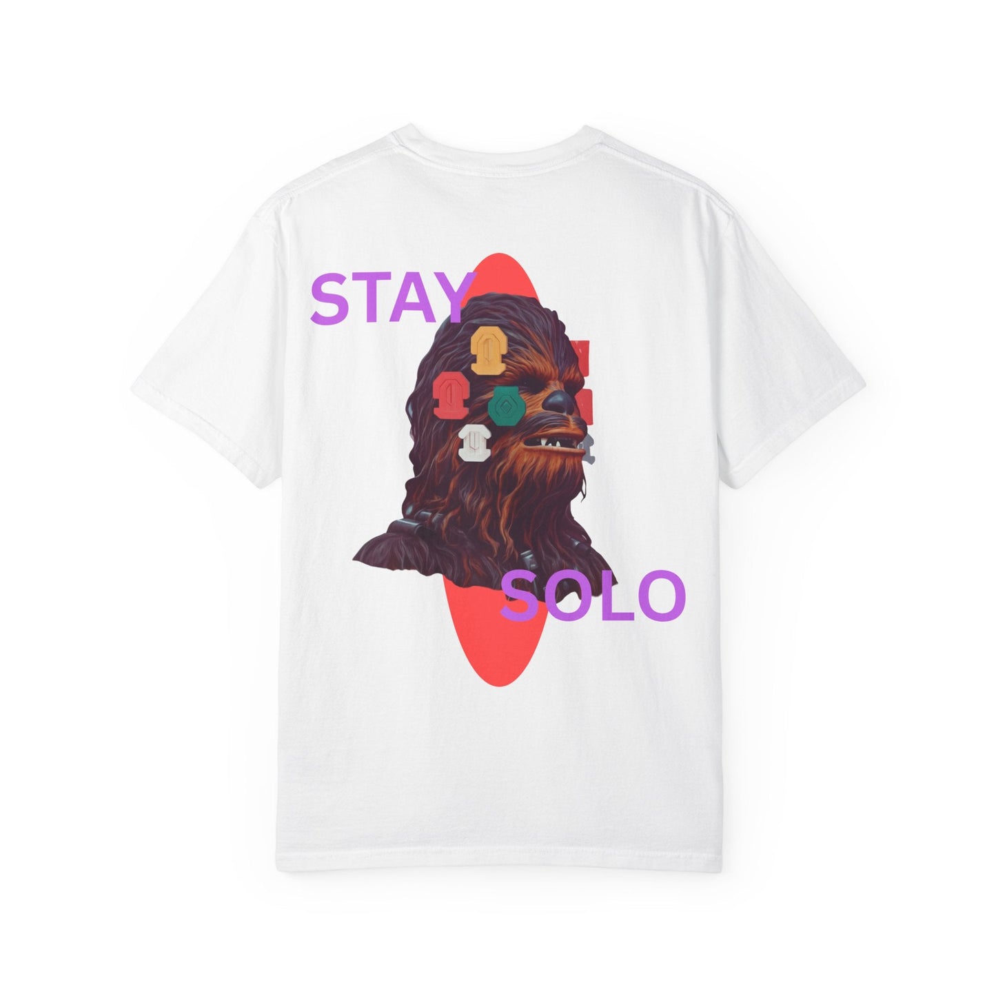 Stay Solo Chewie - Heavy T-shirt - The Mushroom Lounge