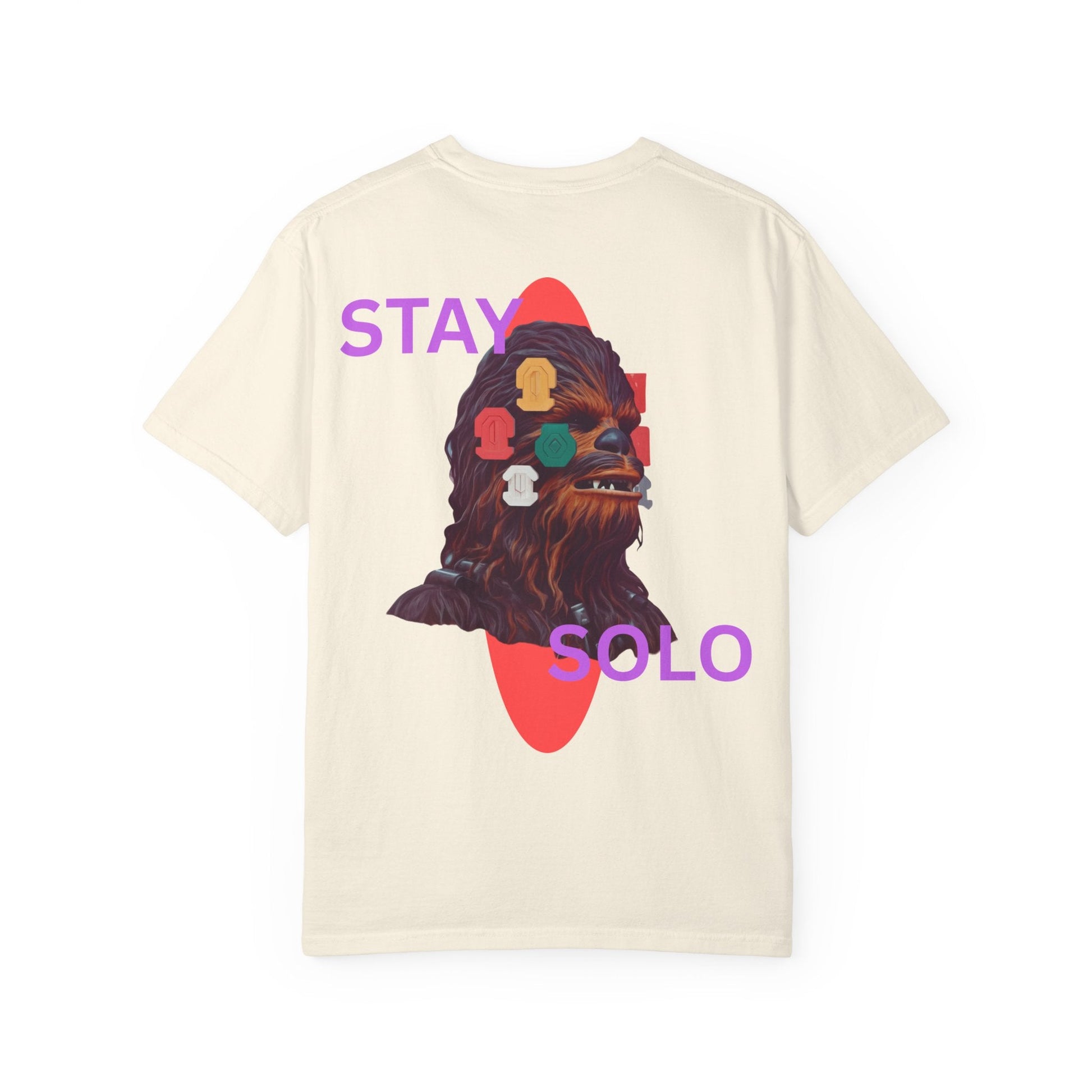 Stay Solo Chewie - Heavy T-shirt - The Mushroom Lounge