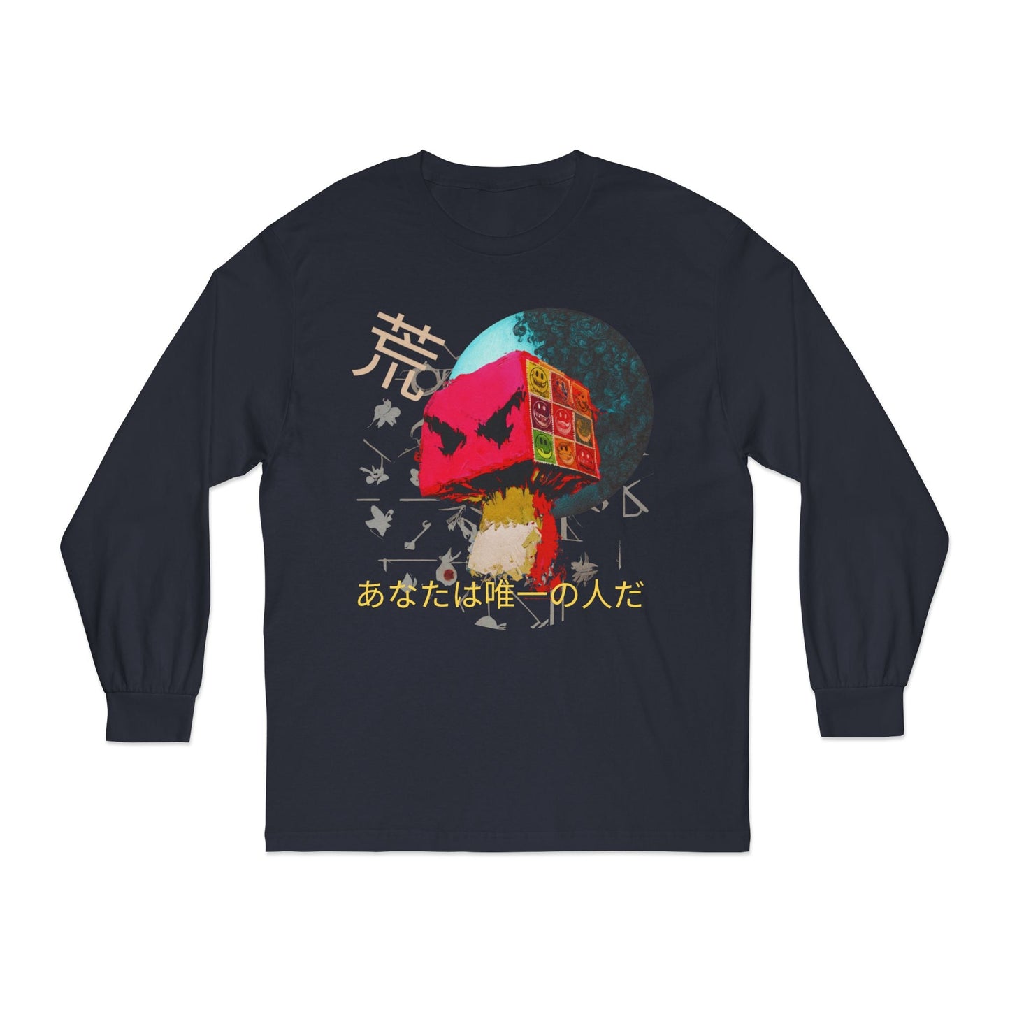 The" chaotic Stamp" tee - The Mushroom Lounge