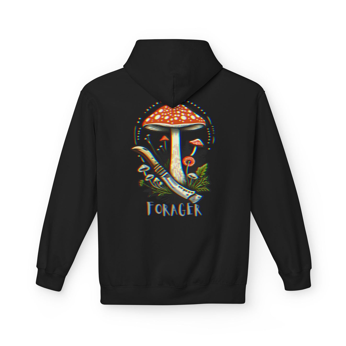 The Forager - Medium Weight Hoodie - The Mushroom Lounge