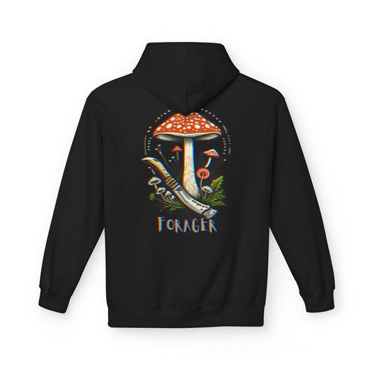 The Forager - Medium Weight Hoodie - The Mushroom Lounge