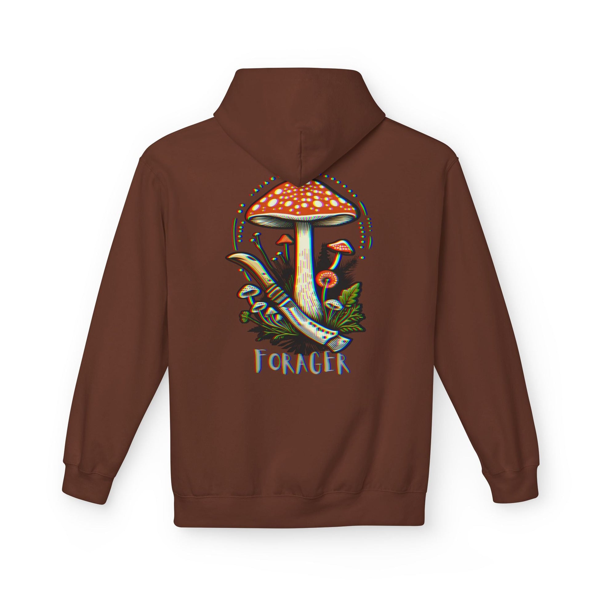 The Forager - Medium Weight Hoodie - The Mushroom Lounge