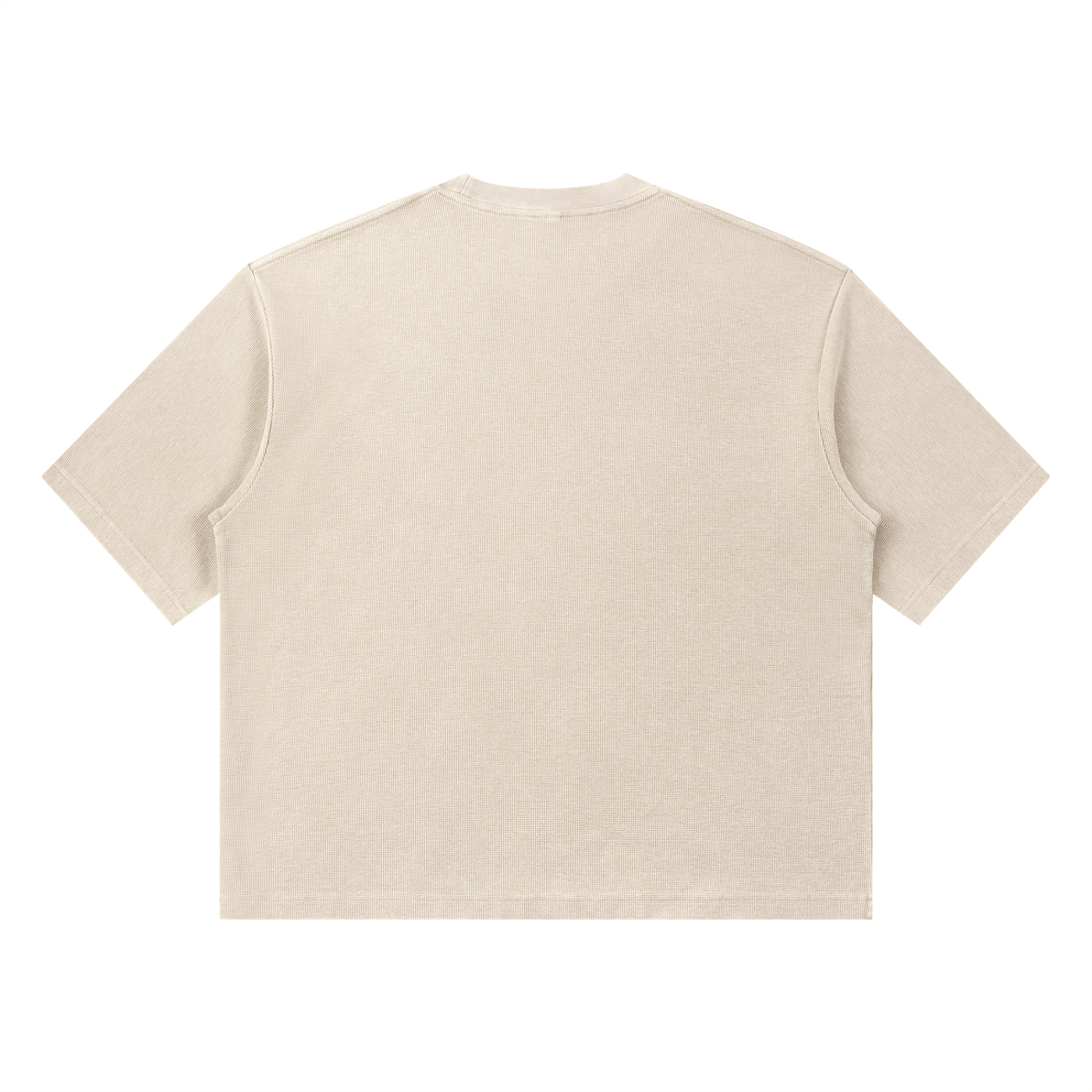 Unisex Mineral Wash Waffle Boxy T-Shirt - The Mushroom Lounge